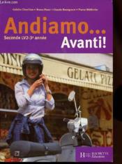 Andiamo... avanti! 3e annee - italien - livre de l'eleve - edition 2002 - Couverture - Format classique