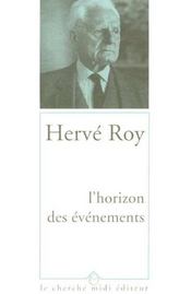 L'horizon des evenements - Intérieur - Format classique