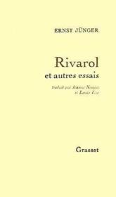 Rivarol et autres essais - Couverture - Format classique