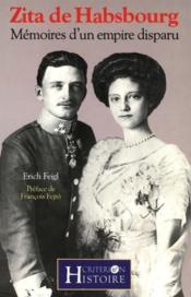 Zita de Habsbourg - Couverture - Format classique