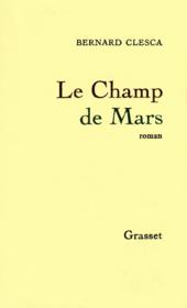 Le Champ de Mars - Couverture - Format classique