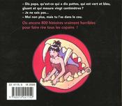 800 Histoires Horribles - 4ème de couverture - Format classique