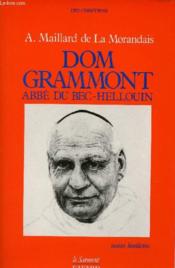Dom gramont, abbe du bec-hellouin - Couverture - Format classique