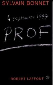Prof, 4 septembre 1997 - Couverture - Format classique