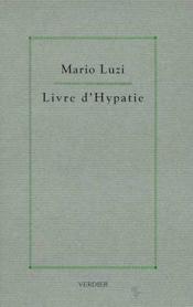 Livre D'Hypatie - Couverture - Format classique