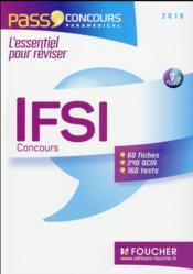 PASS'FOUCHER ; concours IFSI ; fiches de révision, QCM et tests (7e édition) - Couverture - Format classique