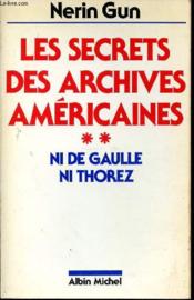 Les secrets des archives americaines - tome 2 - Couverture - Format classique