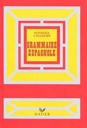 Grammaire Espagnole - Intérieur - Format classique