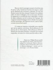 Paris-Briançon - 4ème de couverture - Format classique