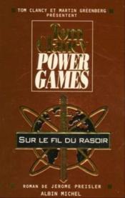 Power games - tome 6 : Sur le fil du rasoir - Couverture - Format classique