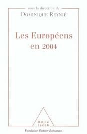 Les europeens en 2004 - Intérieur - Format classique