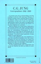 Correspondance t.2 ; 1941-1949 - 4ème de couverture - Format classique