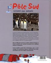 Le Pôle Sud raconté aux enfants - 4ème de couverture - Format classique