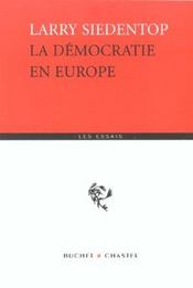 La democratie en europe - Intérieur - Format classique