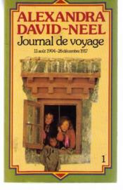 Journal De Voyage T.1 - Couverture - Format classique