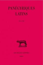 Panégyriques latin t.3 ; livre 11-12 - Couverture - Format classique