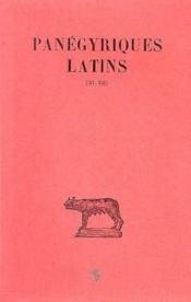 Panégyriques latin t.3 ; livre 11-12  - Collectif 