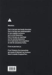 L'affaire des affaires t.2 ; l'enquête - 4ème de couverture - Format classique