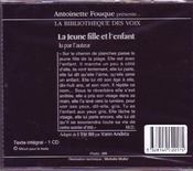 La jeune fille et l'enfant - 4ème de couverture - Format classique
