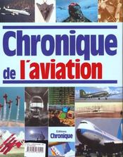Chronique De L'Aviation - 4ème de couverture - Format classique