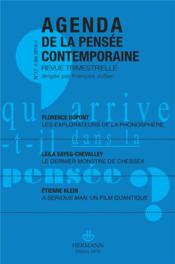 AGENDA DE LA PENSEE CONTEMPORAINE n.17 (édition 2010)  - François Julien - Collectif 