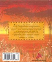 Kirikou et le buffle aux cornes d'or - 4ème de couverture - Format classique