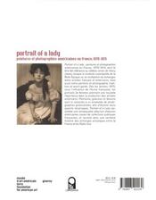 Portrait of a lady ; peintures et photographies - 4ème de couverture - Format classique