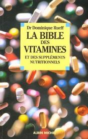 La Bible Des Vitamines - Intérieur - Format classique