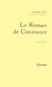 Le roman de Constance - Couverture - Format classique