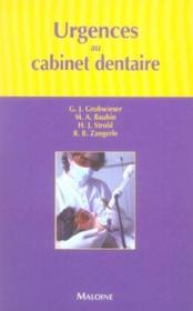 Urgences au cabinet dentaire - Couverture - Format classique