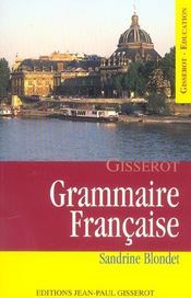 Grammaire francaise - Intérieur - Format classique