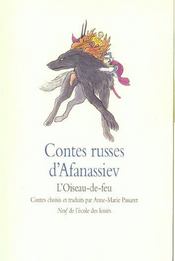 Contes russes d'Afanassiev ; l'oiseau-de-feu - Intérieur - Format classique