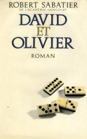 David Et Olivier - Couverture - Format classique