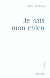 Je Hais Mon Chien - Intérieur - Format classique