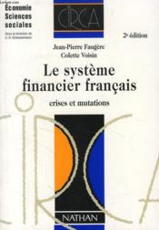 Le Systeme Financier Francais - Couverture - Format classique