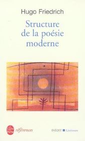 Structure de la poesie moderne - inedit - Intérieur - Format classique