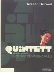 Vente  Quintett T.4 ; histoire de nafsika vasli  - Kraehn Jean-Charles - Frank Giroud 