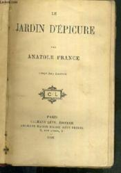 LE JARDIN D'EPICURE - 5eme EDITION - Couverture - Format classique