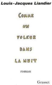 Comme un voleur dans la nuit - Couverture - Format classique