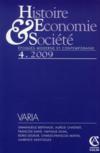 Histoire, économie & société n.4