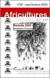 Revue africultures n.30 ; Rwanda 2000 ; mémoires d'avenir (édition 2000)