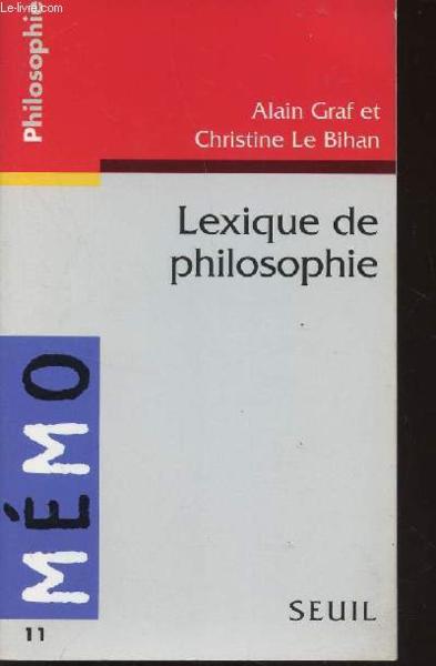 Lexique De Philosophie