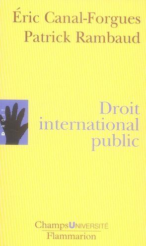 Droit international public