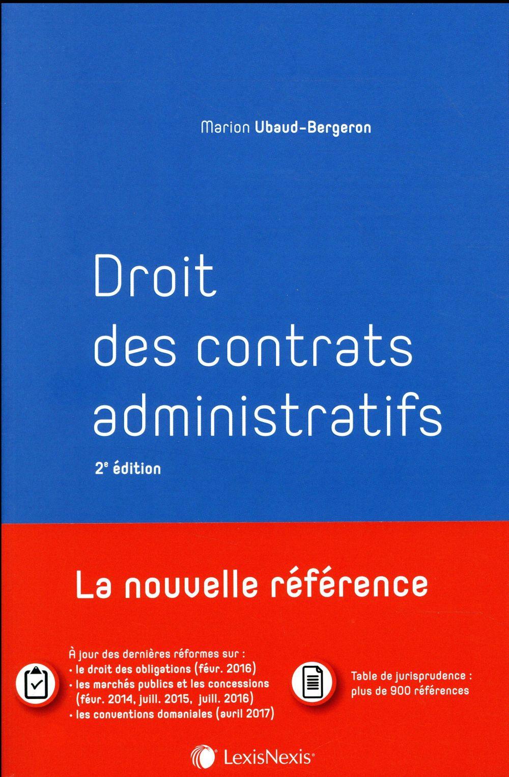 Droit des contrats administratifs (2e édition)