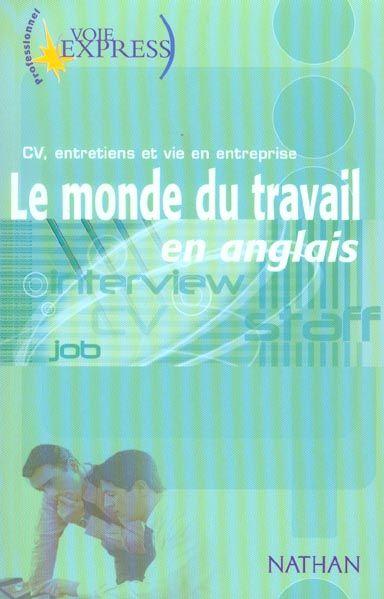 Le monde du travail en anglais