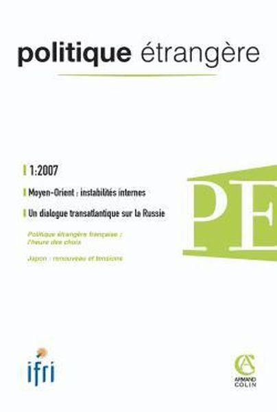 Politique Etrangere N.72 ; (Edition 2007)