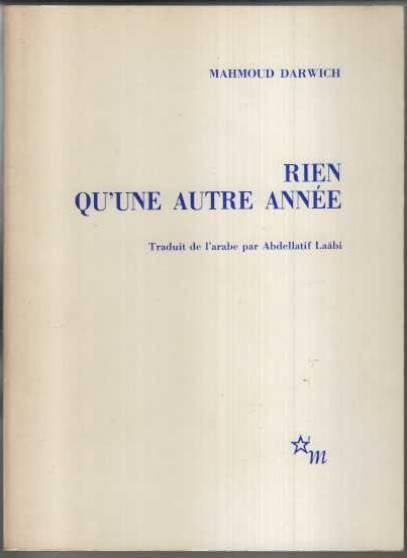 Rien qu'une autre année ; anthologie poetique 1966-1982