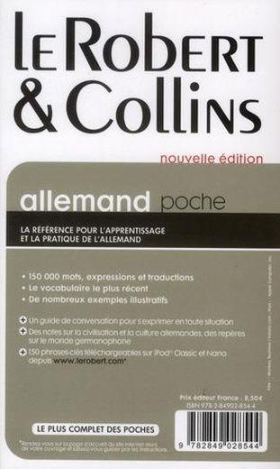 LE ROBERT & COLLINS ; POCHE ; français-allemand / allemand-français (édition 2011)