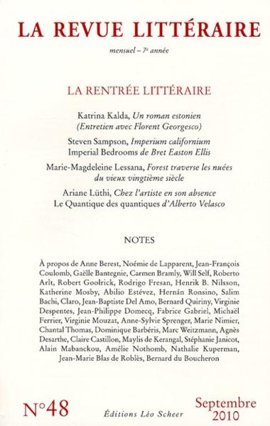 Revue litteraire n 48 (la)