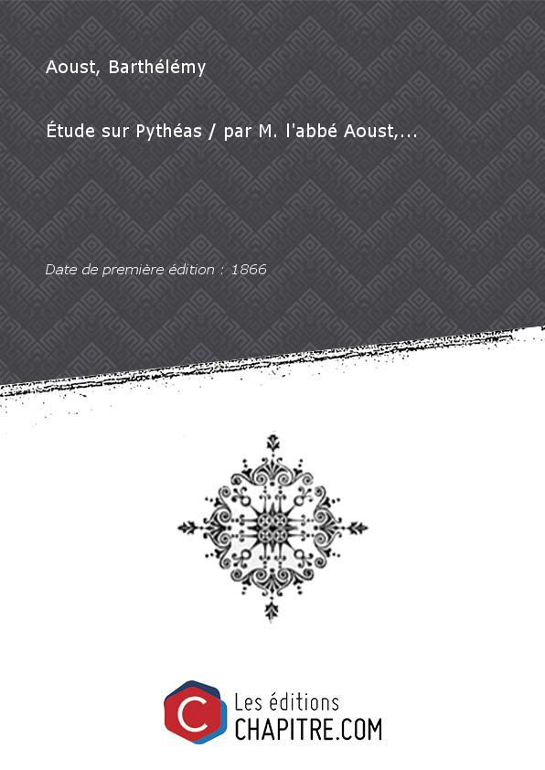 Etude sur Pythéas [édition 1866]